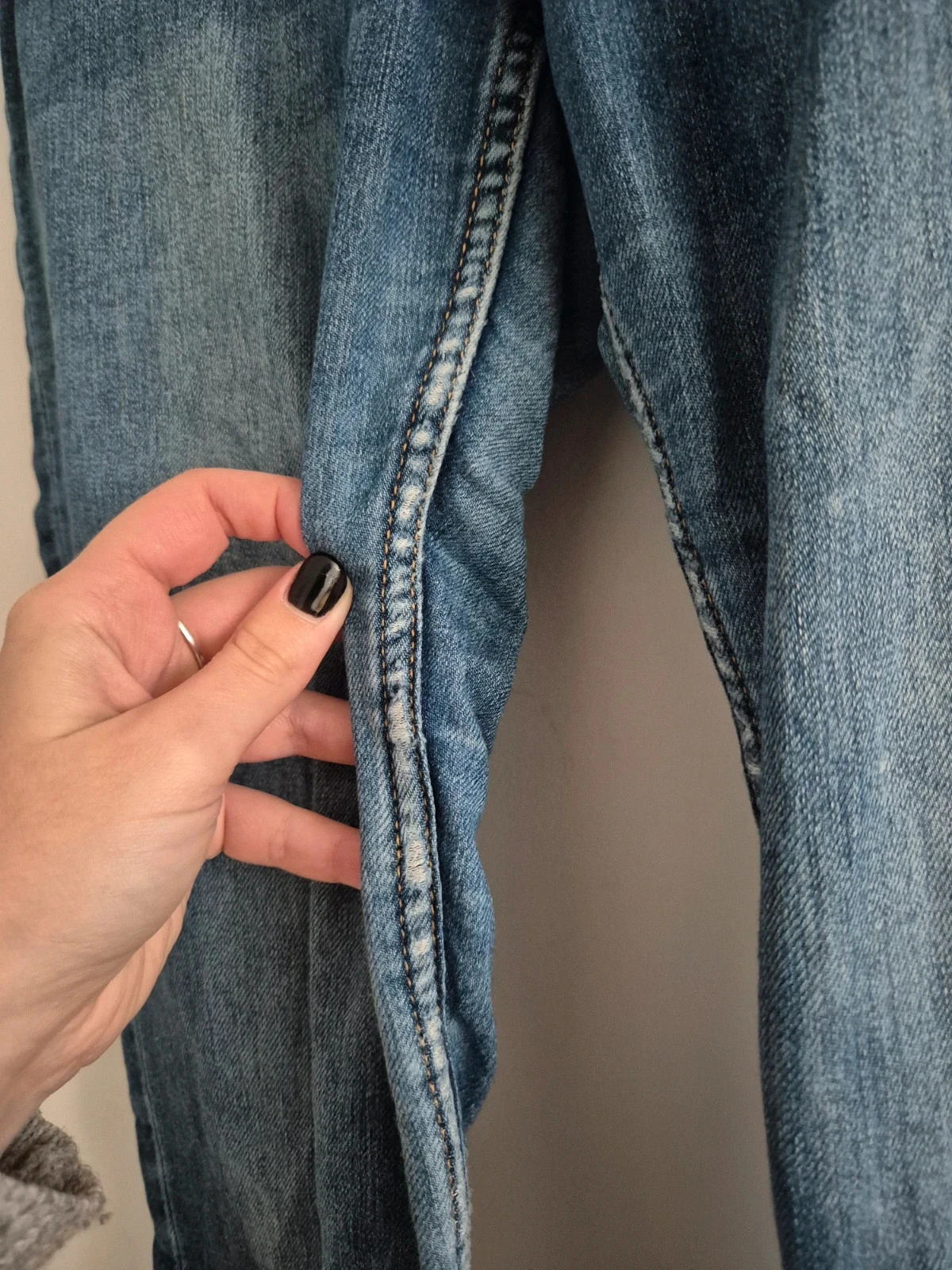 Jeans slim H&M bleu foncé L 40 – photo 3
